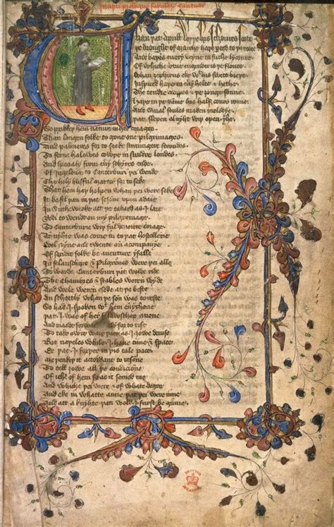 Geoffrey Chaucer's Canterbury Tales | The British Library