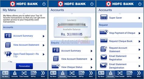 HDFC Bank MobileBanking Review - Official HDFC Android App