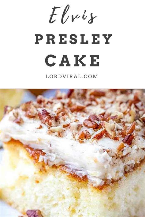 Elvis Presley Cake | Elvis presley cake, Cake mix desserts, Cream ...