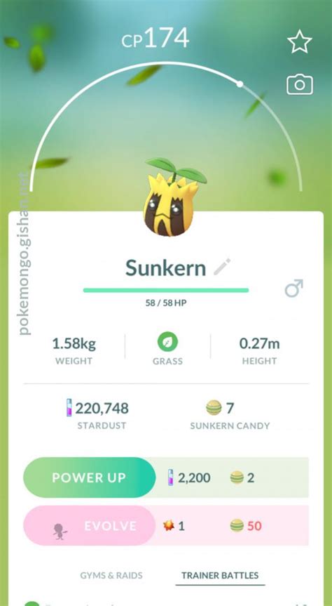 Sunkern - Pokemon Go