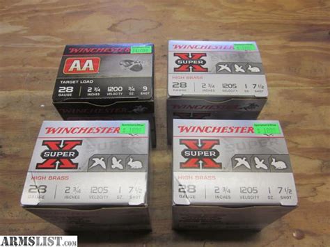 ARMSLIST - For Sale: .28 Gauge Shotgun Shells - 96 TOTAL