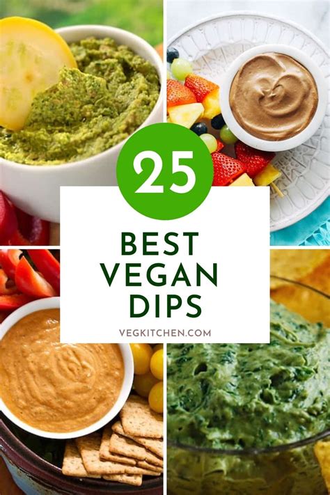 The Best Vegan Dips - From a Vegan Chef - Veg Kitchen