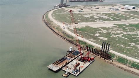 McCarthy Undertakes Harbor Levee Stabilization Project