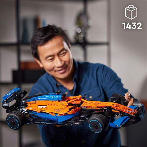 LEGO Technic 42141 McLaren Formula 1 2022 Race Car Model Set For Adults | Smyths Toys UK