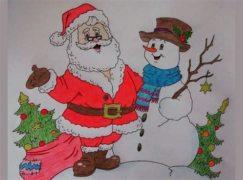 Christmas Drawings Ideas 2023 Top Latest Incredible | Christmas Eve ...