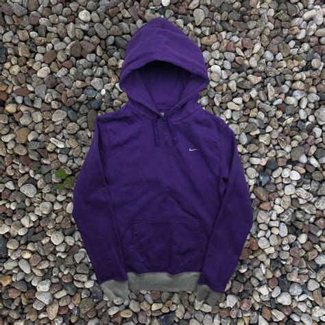 Nike Purple Hoodie Wmns 62 cm length x 50 cm p2p - Depop