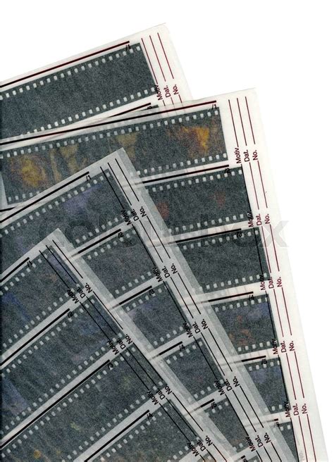 A 35mm contact sheets strip of slide film with my photos. I am the ...