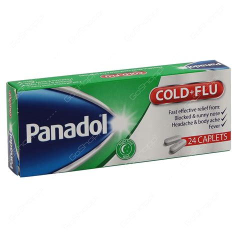 Panadol Cold And Flu Caplets 24 pcs - Buy Online