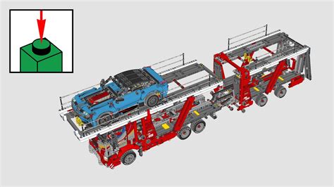 LEGO Technic 42098, Car Transporter - building instructions - YouTube