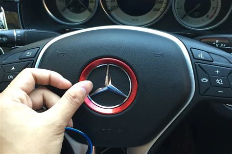 car interior steering wheel accessories for Mercedes Benz A B C E Class ...