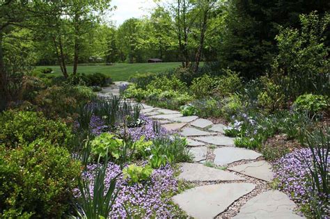 Pretty DIY Garden Path + Walkway Ideas - Fox Hollow Cottage