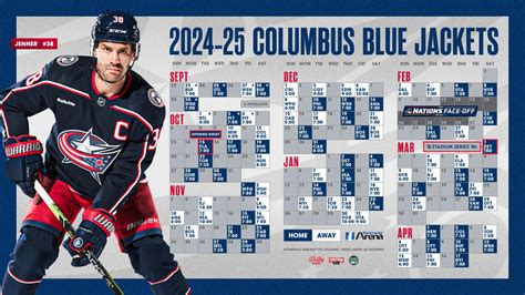 Blue Jackets announce 2024-25 regular season schedule | Columbus Blue ...