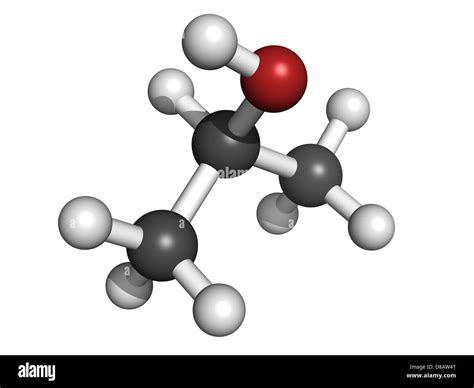 2 Propanol Skeletal Structure