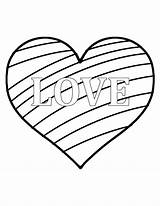 Free Printable Valentines Day Heart Coloring Page  A Crafty Life sketch template