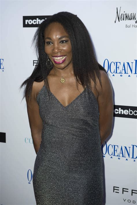 VENUS WILLIAMS at Ocean Drive Magazine December Issuce Cover Party in Miami 11/29/2016 – HawtCelebs