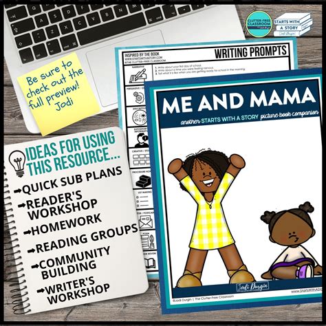 Me and Mama Activities and Lesson Plans for 2025 - Teaching with Jodi Durgin and Company