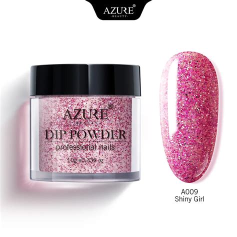 Azure Beauty Nail Dipping Powder With Dip Base Activator Natural Dry Without Lamp 10 Colors ...