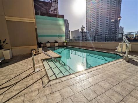 Westin San Diego Gaslamp Quarter - Outdoor swimming pool - No Home Just Roam