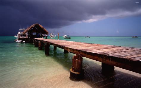 Pigeon Point, Tobago wallpaper - Beach wallpapers - #11909