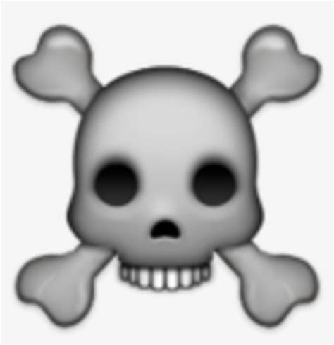 Download Skull And Crossbones Emoji Png | Transparent PNG Download ...