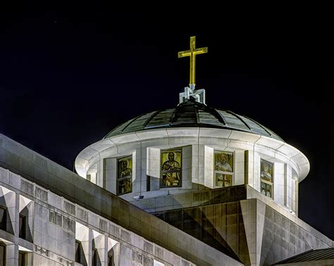 Dome of the Co-Cathedral of the Sacred Heart Photograph by Tim Stanley ...