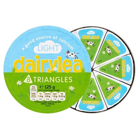 Dairylea 8 Light Cheese Triangles | Ocado