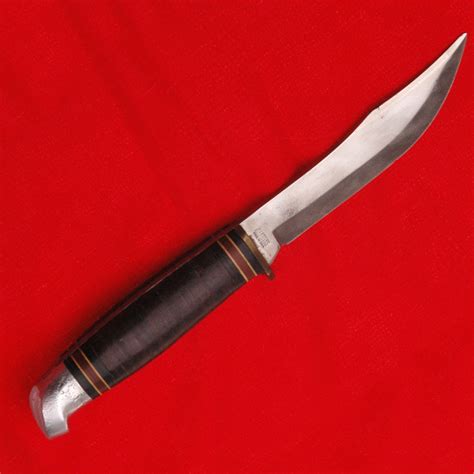 SOLD – 1950’s Boy Scout BSA WESTERN Fixed Blade Survival Bowie Hunting Knife – Collect-Sell