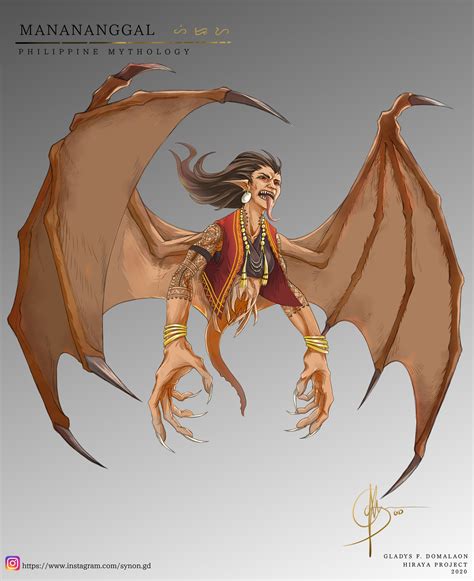 Manananggal Illustration