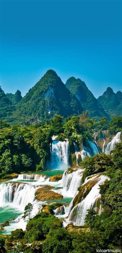 Detian Waterfall, Guangxi, China | Beautiful waterfalls, Waterfall, Wonders of the world