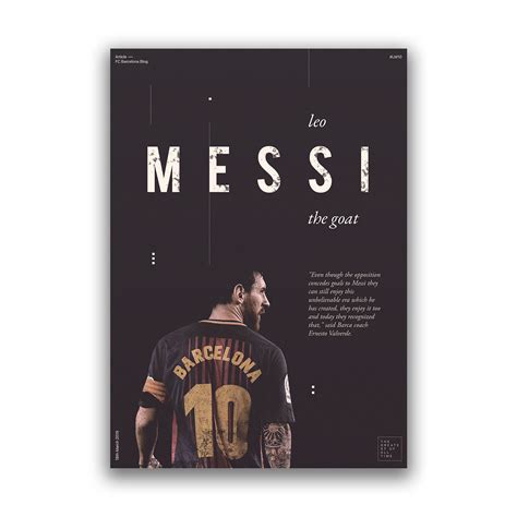 Magazine Cover | Leo Messi on Behance