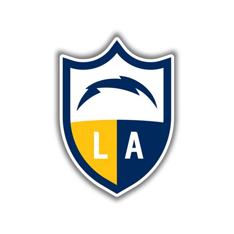 Los Angeles Chargers – Shield – Temporary Tattoo – Biggest Decal Shop