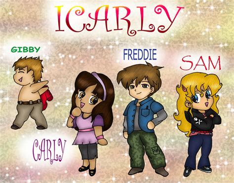 ICarly Chibis Colored by Fallonkyra on DeviantArt