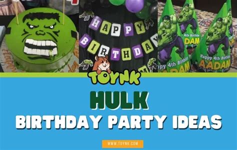 Hulk Birthday Party Ideas: Create a Smash-Hit Celebration