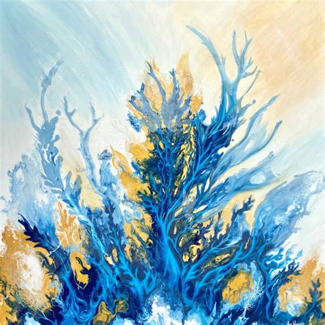 Coral Reef Painting Painting by Ana Monsanto | Saatchi Art