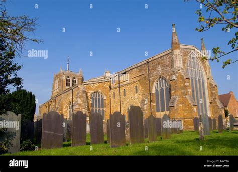 Holy Trinity Parish church Rothwell Northamptonshire England Stock Photo - Alamy