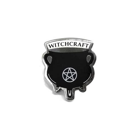 Witchcraft Cauldron Pin by Mysticum Luna