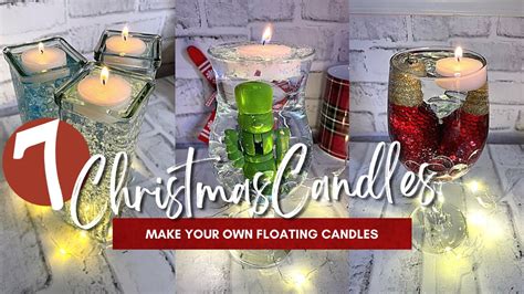 How to make floating candle's | Dollar tree | DIY Candles - YouTube