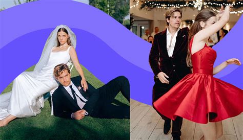 Barbara Palvin And Dylan Sprouse Are Officially Spouses In Fairytale Wedding Looks