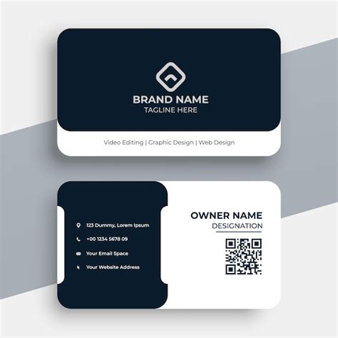 Modern Business Card - Free Download on Freepik