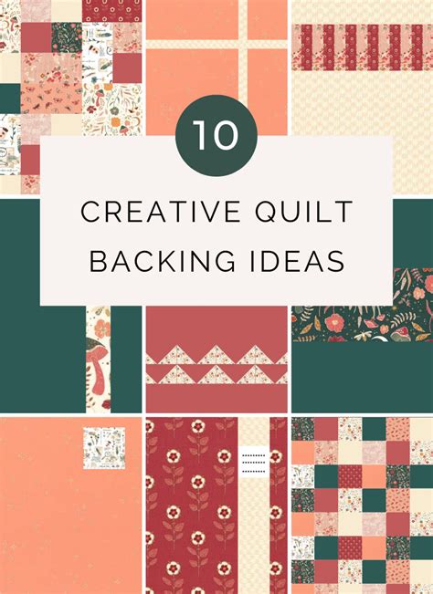 10 Creative and Simple Pieced Quilt Backing Ideas - Hailey Stitches