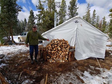 Stay Warm and Cozy: How to Use a Wood-Burning Stove in Your Canvas Tent with Elk Mountain Tents ...