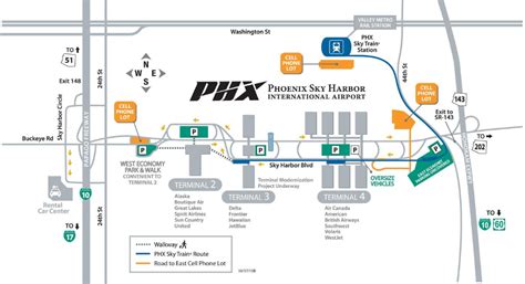 Phoenix Sky Harbor (PHX) International Airport Parking Guide The ...