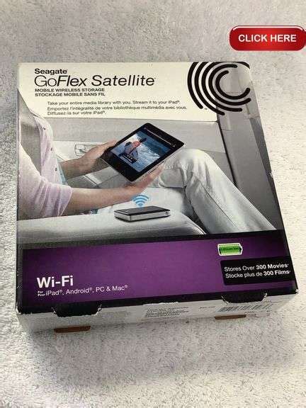 Seagate GoFlex Satellite Mobile Wireless Storage - Rideau Auctions