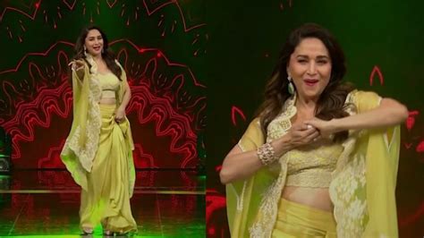 Madhuri Dixit dances to Choli Ke Peeche Kya Hai on Indian Idol 13. Watch - Hindustan Times