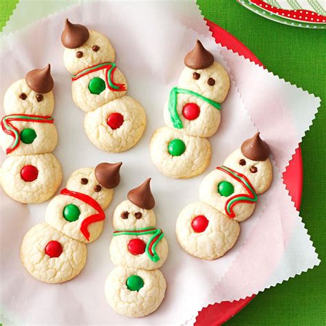 Snowman Cookies Recipe