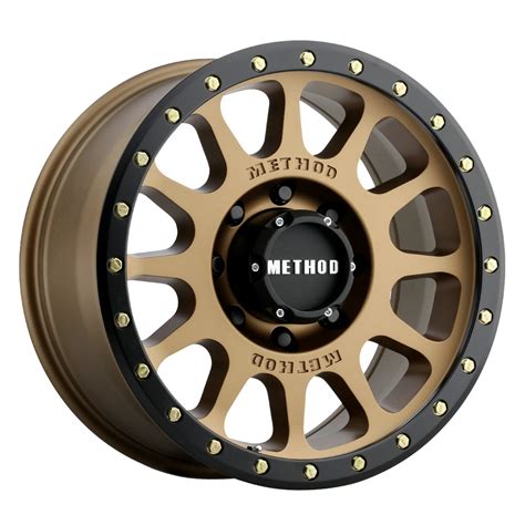 Method Wheels 305 NV HD - Bronze Rim Wheel Size 18x9 - Performance Plus ...