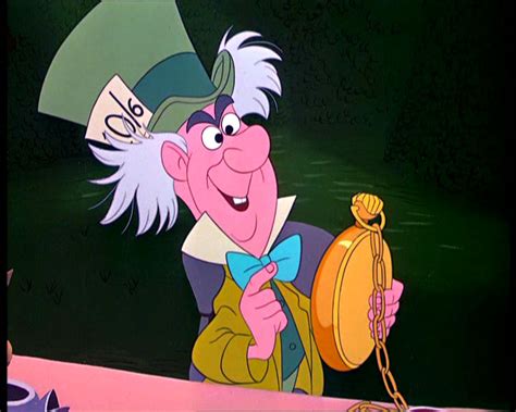 Image - Mad Hatter Hold the White Rabbit's Pocketwatch.jpg - DisneyWiki