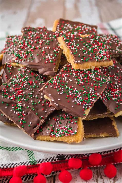 Christmas Crack | Saltine Cracker Toffee • Bread Booze Bacon