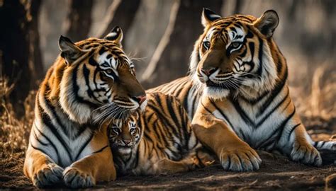 How do tigers mate, and what is their reproduction cycle?