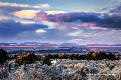 Winter Solstice Sunset – Taos, NM – 2014 | Steven Bundy